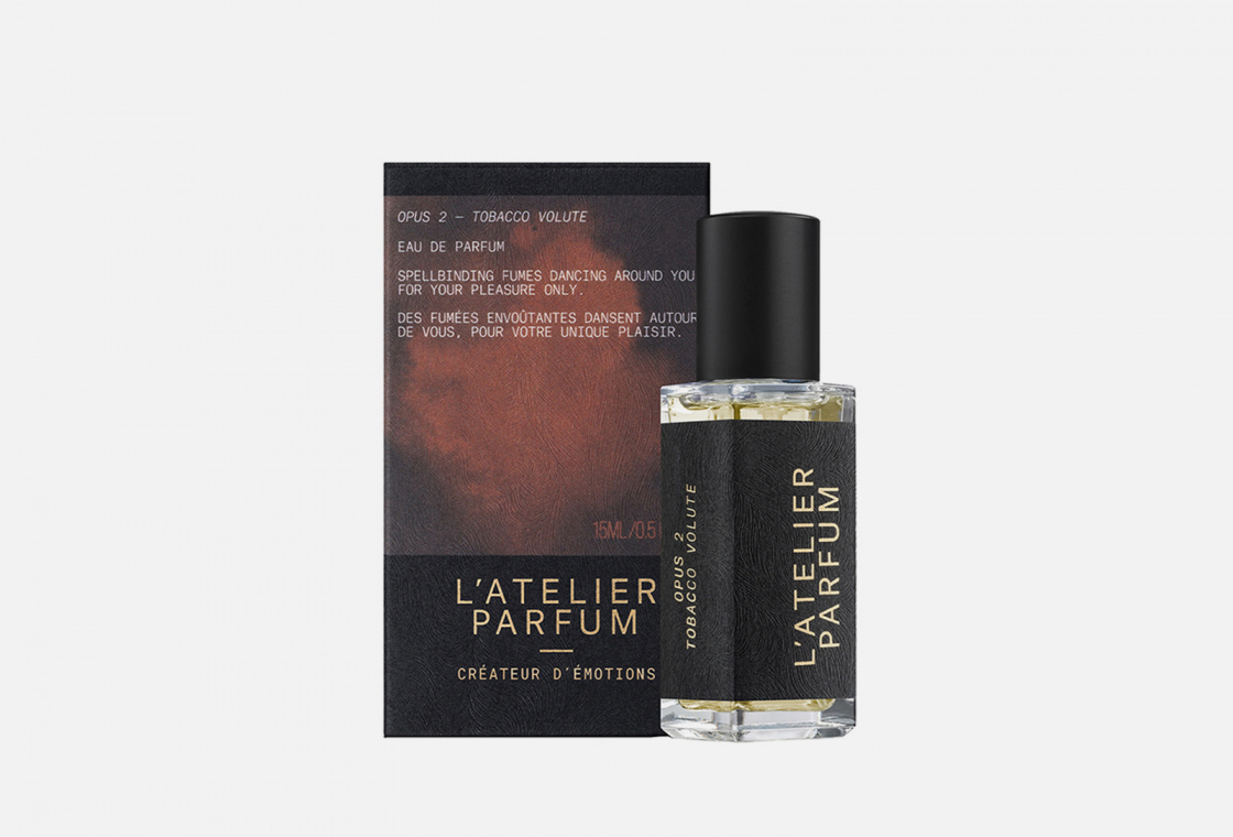 Latelier parfum createur demotions. LATELIER Parfum Tobacco Volute. L'Atelier createur Парфюм золотое яблоко. LATELIER Parfum Opus 1 цена.