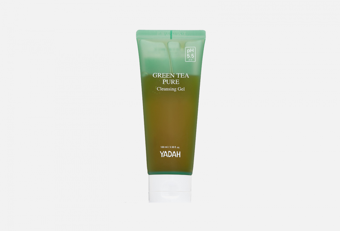 гель для умывания с зеленым чаем Yadah GREEN TEA PURE Cleansing Gel