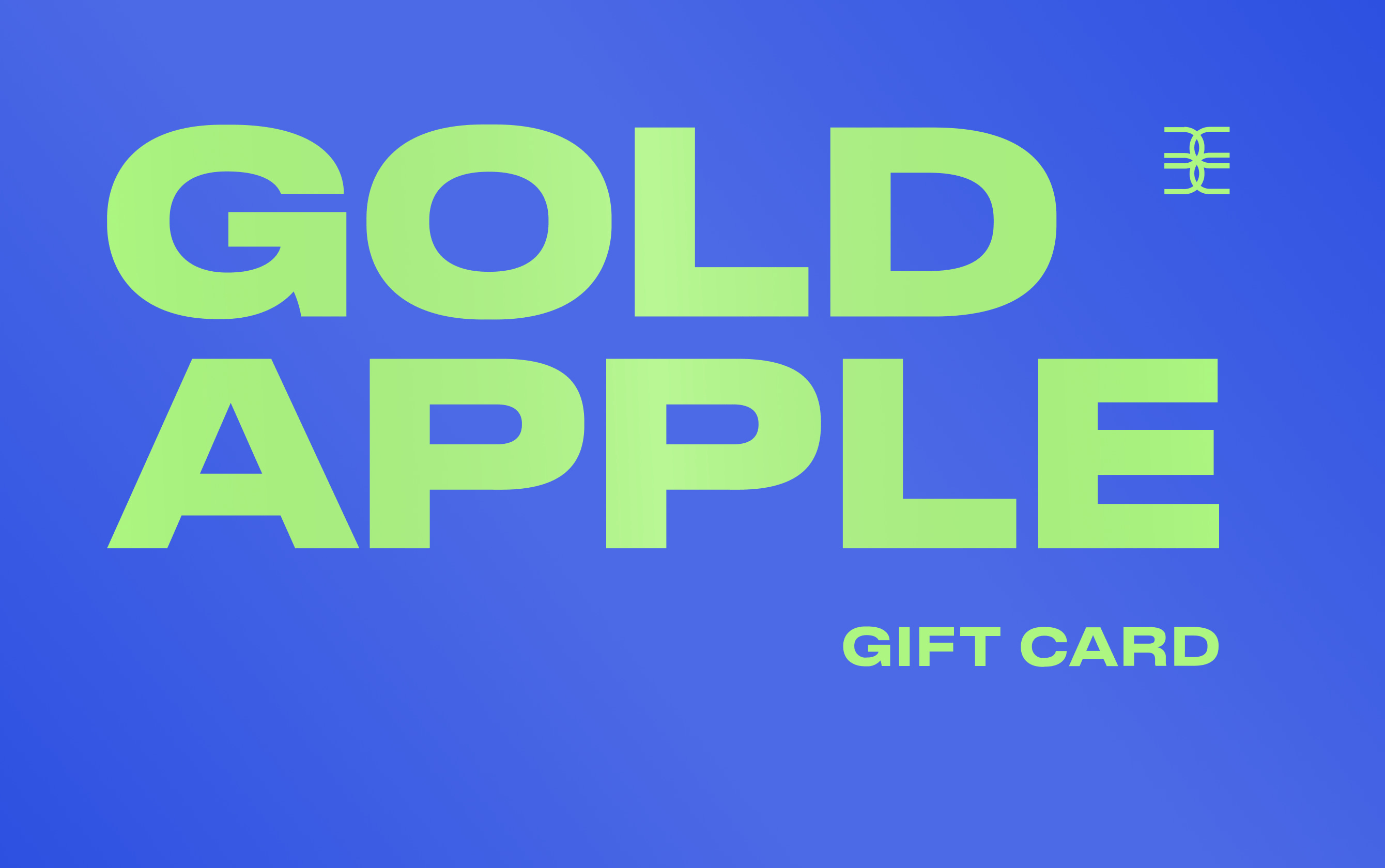 Gold apple подарочная карта